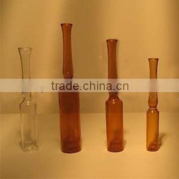 clear and amber pharmaceutical glass ampoule type C