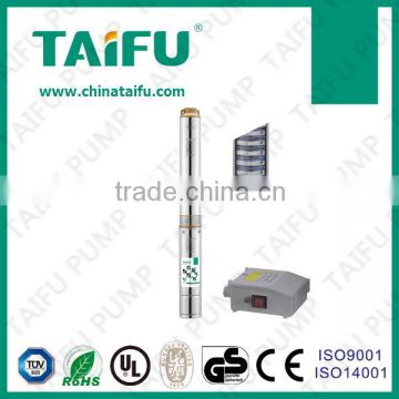 TAIFU deep well borehole electric automatic farm water pump
