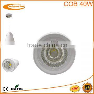 220v High Power Aluminum 85lm/w Samsung 5630 Round Recessed Led Downlight 40w