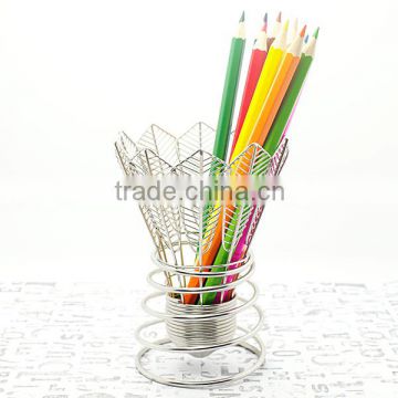 Handmade Stainless Badminton pen container/// Handmade metal craft