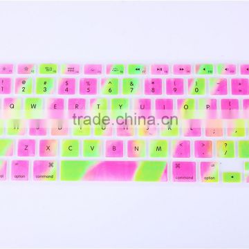 colorful laptop custom silicone keyboard skin cover