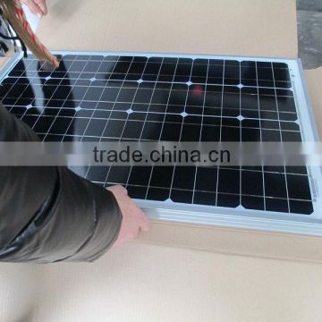 Mono-crystalline Silicon Solar Panel 50W