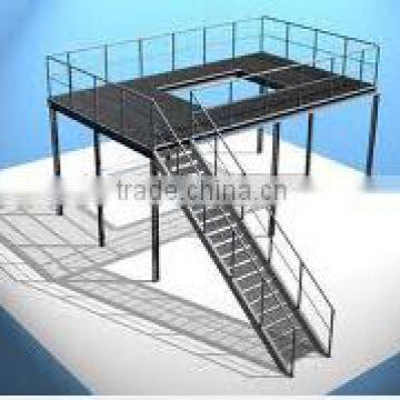 Steel Platform For Warehouse Storage System