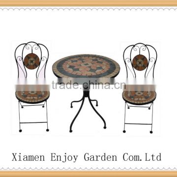 mosaic outdoor bistro furniture set