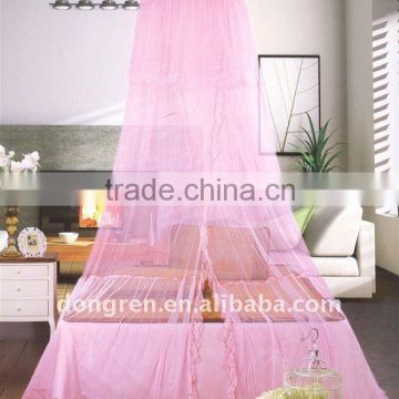 rWholesale supply stainless steel wire dome condole can fold bed nets polyester material of different colors