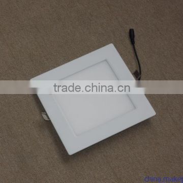 Aluminum housing 3w square/ flat led panel lights with ce rohs approved