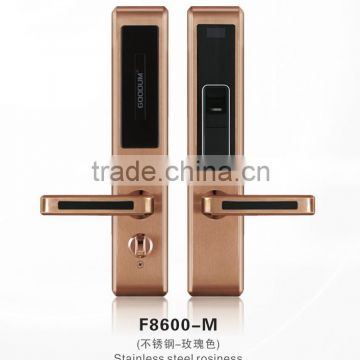 high safety fingerprint door locks manufatured in Shenzhen