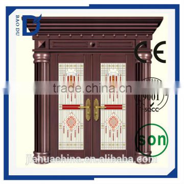 China supplier non-standard size exterior doors in yongkang baodu factory