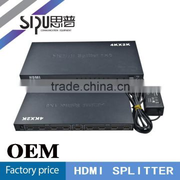 SIPU hot sell hdmi splitter 1x8 best price micro hdmi cable splitter cable supplier