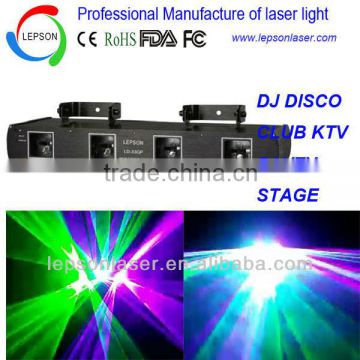 Green&Purple DPSS laser stage lighting projector DMX control