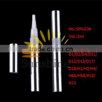 SMU236---2ml metal empty cosmetic pen for teeth whitening,lipgloss