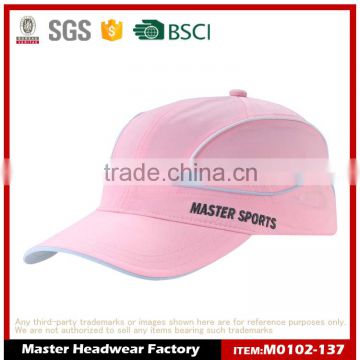 High Quality Custom Woman's Sports Cap with Embroidery