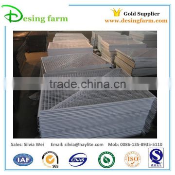PVC coated free standing temporary fencing