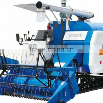 4LZ-4.0B1 of rice and wheat combine harvester price with small tank(Good quality)