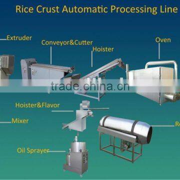 Natural Tasty rice crust processing line