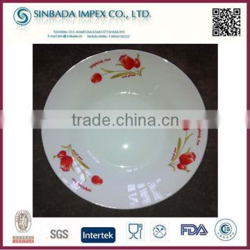 Cheap Porcelain Round Soup Plates Wholesale