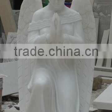 Large Angel Wings Granite Angel Statues