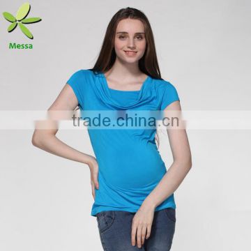 OEM wholesale Fashion design blouse neck models