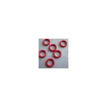 Red Withstand High Temperatures Silicon Rubber O Rings seals for Semi-conductor Industry
