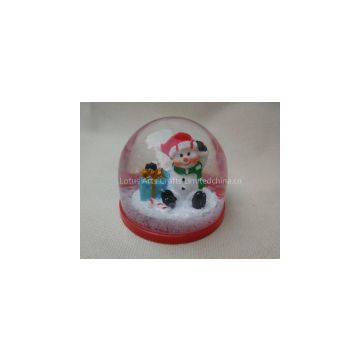 Polyresin Snow Globe for christmas decoration
