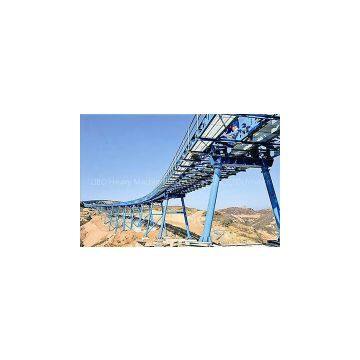 long-distance curved belt conveyor for coal mining