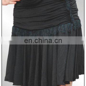 Black Latin Skirt