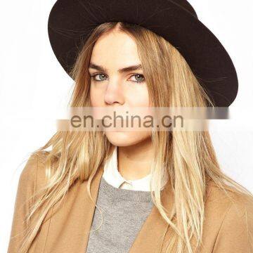 Ladies Formal Fashion Spring Wool Fedora Hat