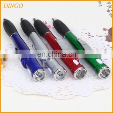 Promotion Logo Custom Plastic LED Light Pen