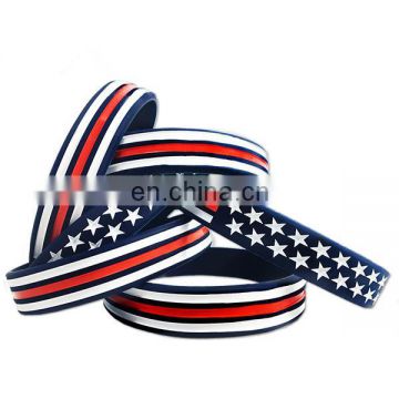 America Flag Silicone Bracelets
