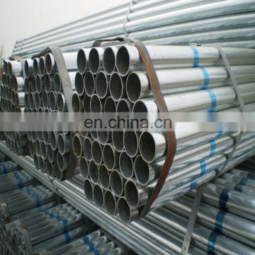 DIN Standard 76 mm ( 3 inches ) Galvanized Scaffolding Steel Pipe in tianjin Q195 / Q235B