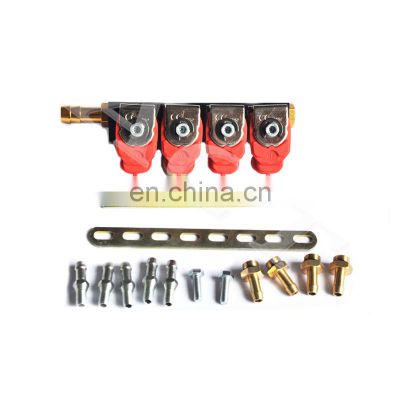 Kit conversion gas 4 CYL rail injector CNG LPG