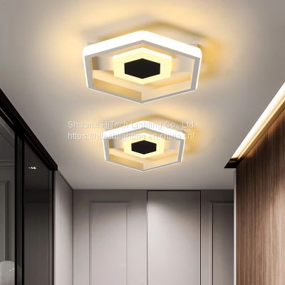 Acrylic Led Aisle Ceiling Lamp For Cloakroom Corridor Balcony Foyer lighting Thin lights Decoration Home Lustering Luminaire