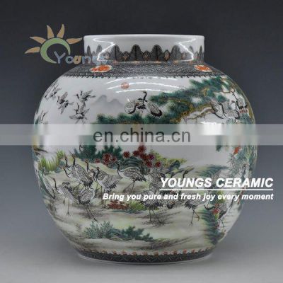 Oriental Traditional Master's Vase Crane