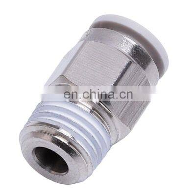 High Quality PC Series Thread Straight Male Brass Quick Connect Coupling PC4-M5/01/02/03 Pneumatic Fittings Brass