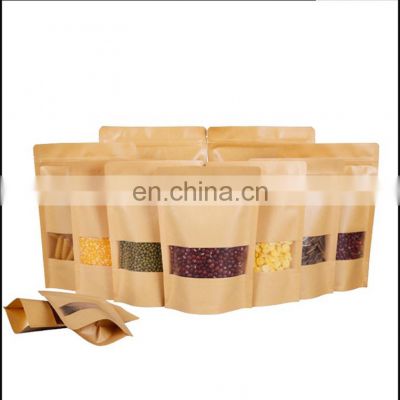 Fashion Paper Bag Manufacture Keaft Wholesale Paper Food Bag Takeaway Handle Shopping Kraft Brand Paper Bag Food With Handle