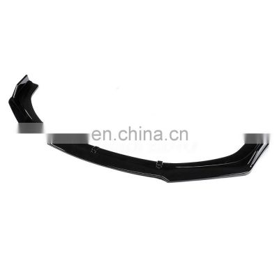 Front Lip For Honda Civic TYPE-R 2016-2018 Front Bumper Glossy Black