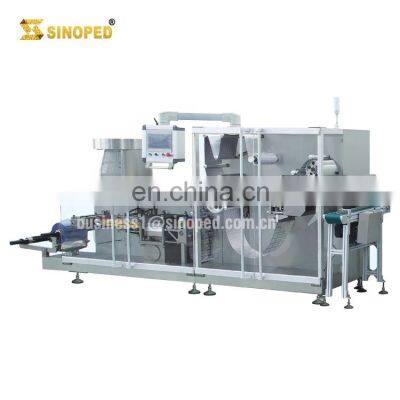 SINOPED Fully Automatic High Speed Pharmaceutical Roller Plate ALU-ALU ALU-PVCPackage Blister Packing Machine