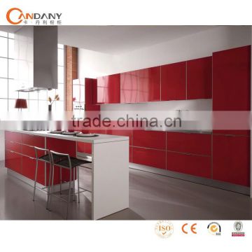 new modern Italian style lacquer kitchen cabinet