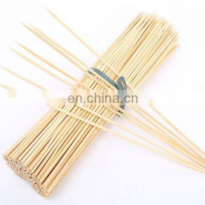 Eco-friendly 20cm disposable nature bamboo bbq skewer