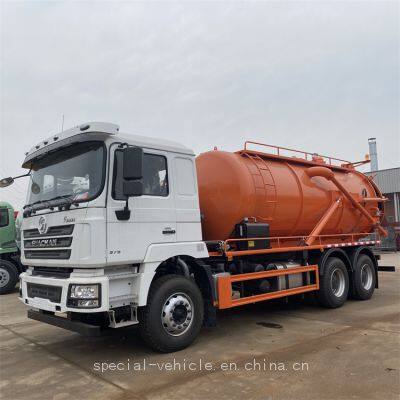 Sinotruk 18 ton capacity  sewage  suction truck made in China