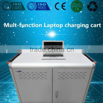 Storage cart laptop charging cart charging station charging Security school cart