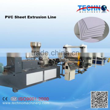 Factory Audited PVC Sheet Production Line/PVC Sheet Extrusion Line/Plastic Sheet Production Line
