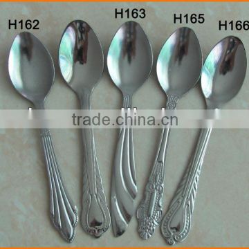 H162 Stainless Steel Short Spoon,SS Mini Spoon,Little Spoon
