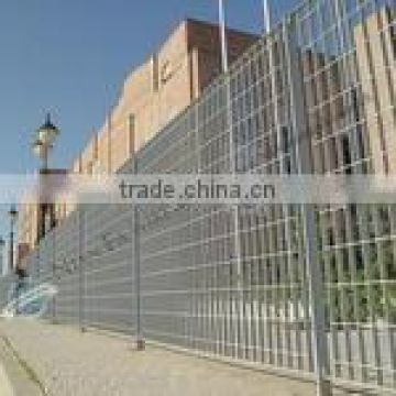 galvanized steel security fence