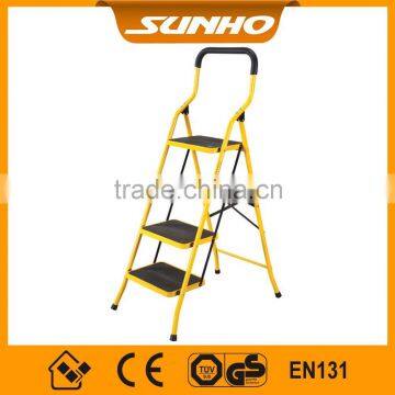 movable wide step ladder chair