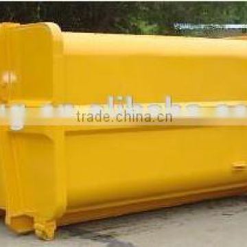 metal garbage container 3M3/7M3/9M3/12m3/17m3/20m3 for hook truck