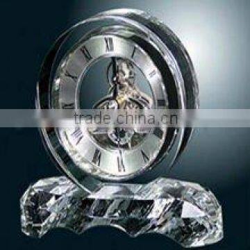 Fashion crystal clock for decoration