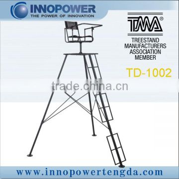 Aluminum hunting equipment with ladder tree stand/outdoor hunting equipment