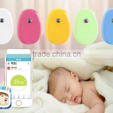 Hot selling Bluetooth 4.0 Smart infant Temperature Monitor Household Wireless Thermometer