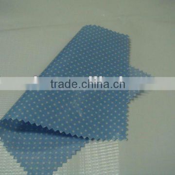 100% cotton printed fabric with pvc for bag material,mattress